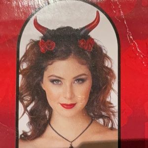 Rose Horns NWT Costume